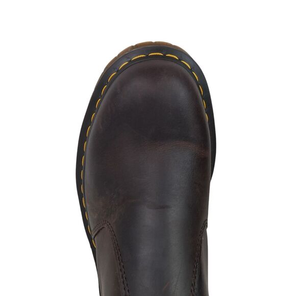 Dr. Martens 2976 BEX Crazy Horse Chelsea Boot, Dark Brown Mens Size 11 - Picture 8 of 12